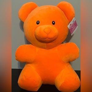 Viral Valentine's Day Orange Gummy Bear 15 Inch Plush Rare NWT Fast Shipping